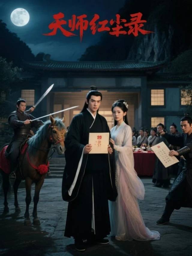 天师红尘录封面