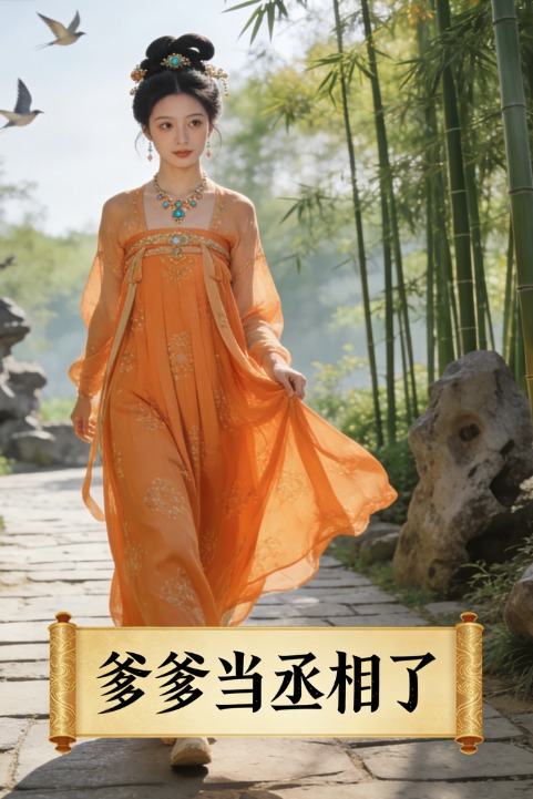 爹爹当丞相了封面