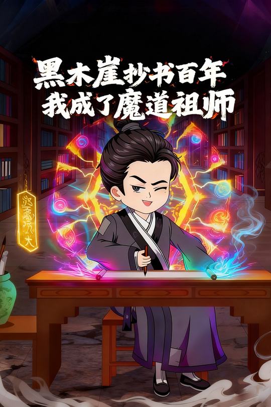 黑木崖抄书百年，我成了魔道祖师封面