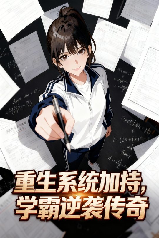 重生系统加持,学霸逆袭传奇封面