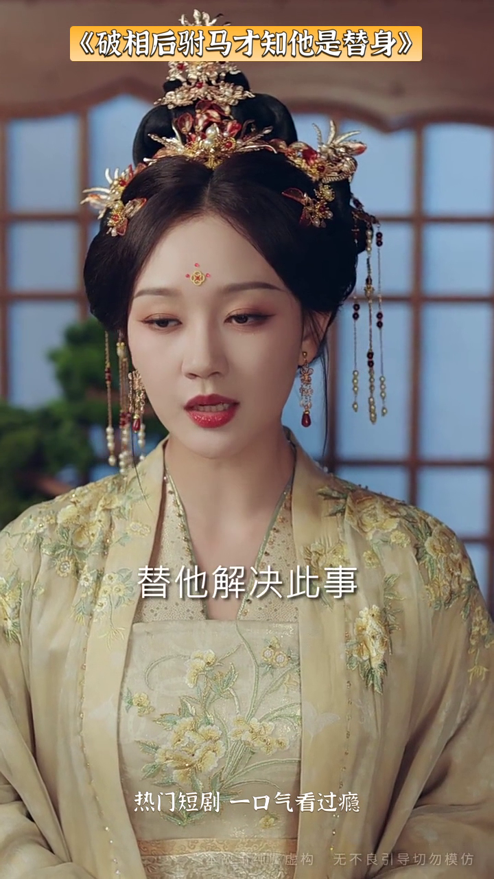 破相后驸马才知他是替身封面