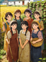 农家七女传封面