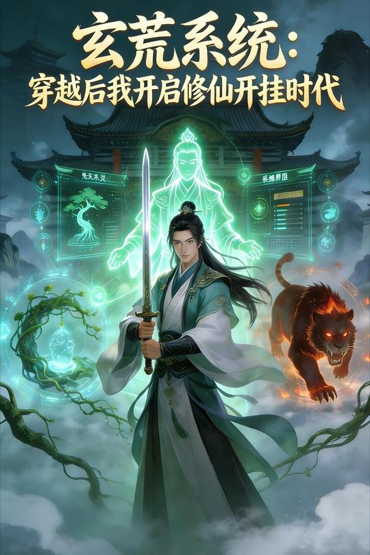 玄荒系统:穿越后我开启修仙开挂时代封面