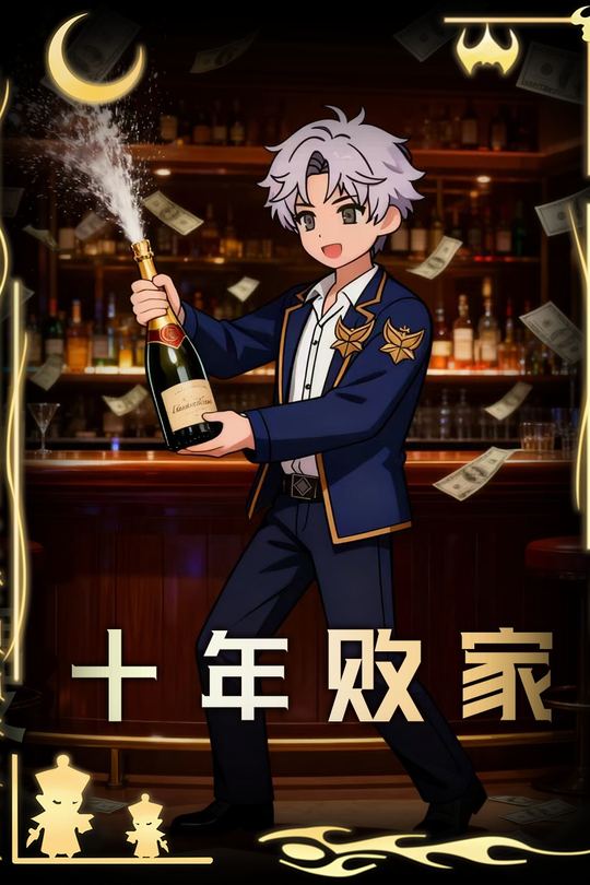 十年败家封面