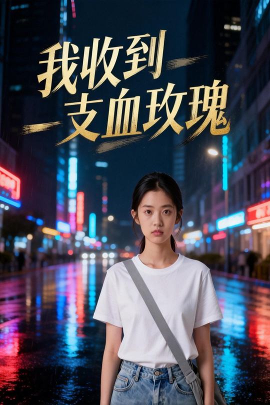 我收到一支血玫瑰封面