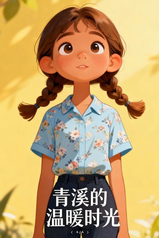 青溪的温暖时光封面