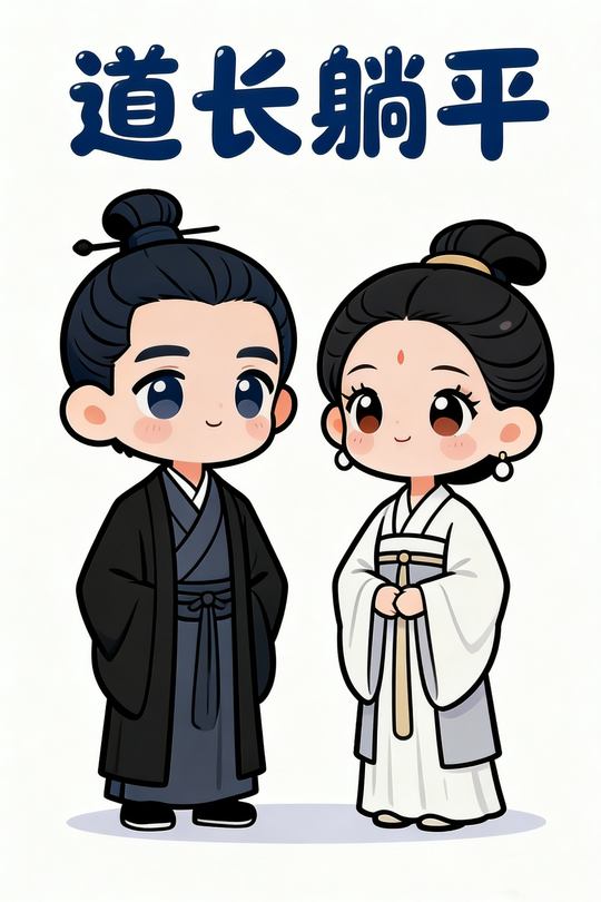 道长躺平封面