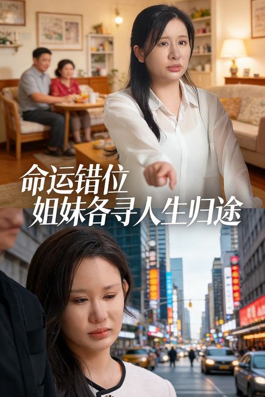 命运错位姐妹各寻人生归途封面