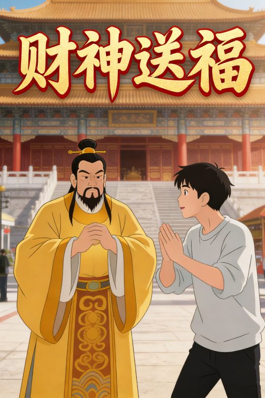 财神送福封面