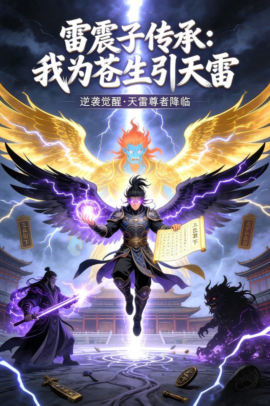 雷震子传承:我为苍生引天雷封面
