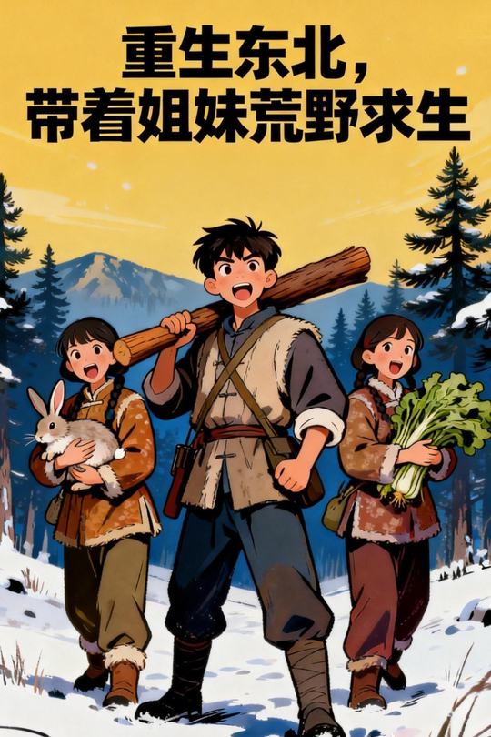 重生东北,带着姐妹荒野求生封面