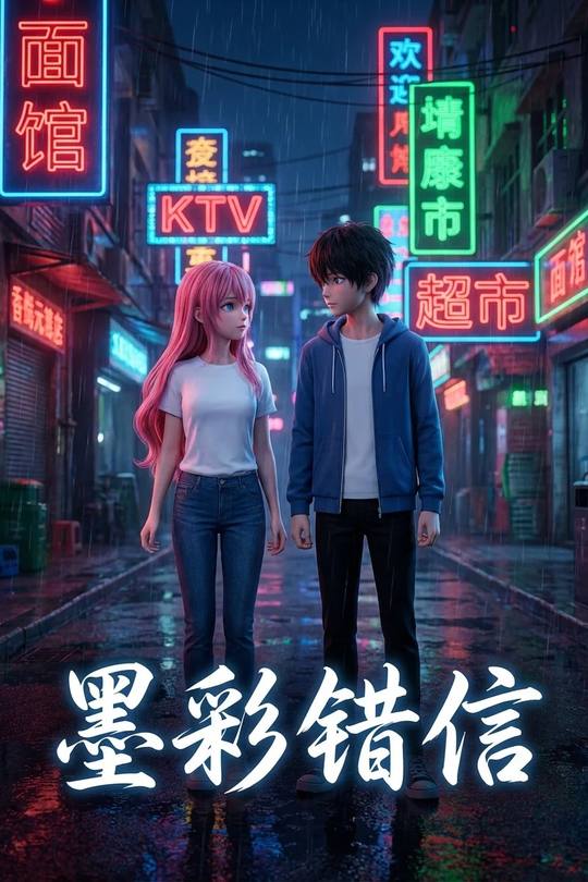 墨彩错信封面