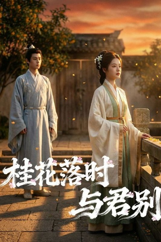 桂花落时,与君别封面