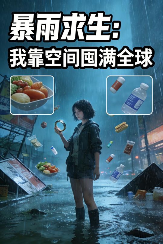 暴雨求生:我靠空间囤满全球封面