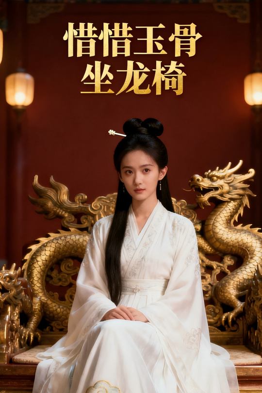 惜惜玉骨坐龙椅封面