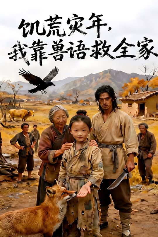饥荒灾年,我靠兽语救全家封面