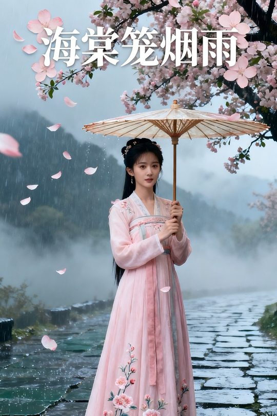 海棠笼烟雨封面