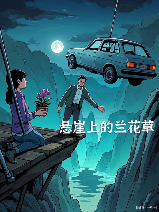 悬崖上的兰花草封面