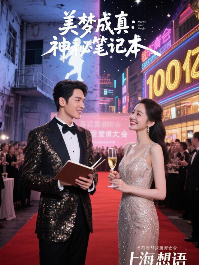 美梦成真:神秘笔记本封面