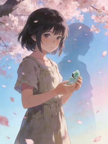 孤女与两世缘封面