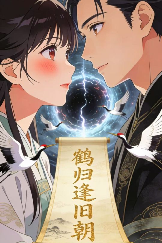 鹤归逢旧朝封面