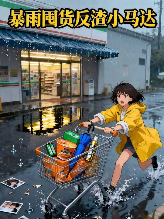 暴雨囤货反渣小马达封面