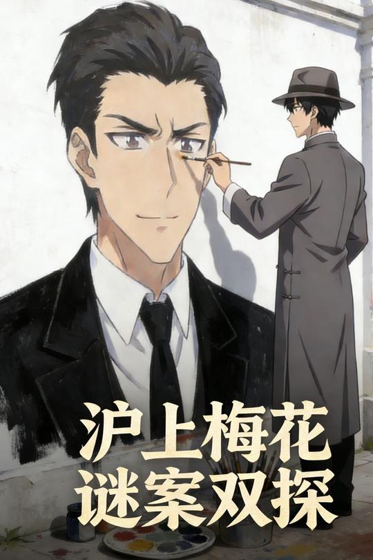 沪上梅花谜案双探封面