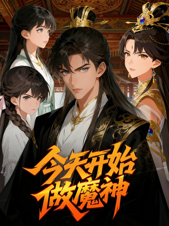 今天开始做魔神封面