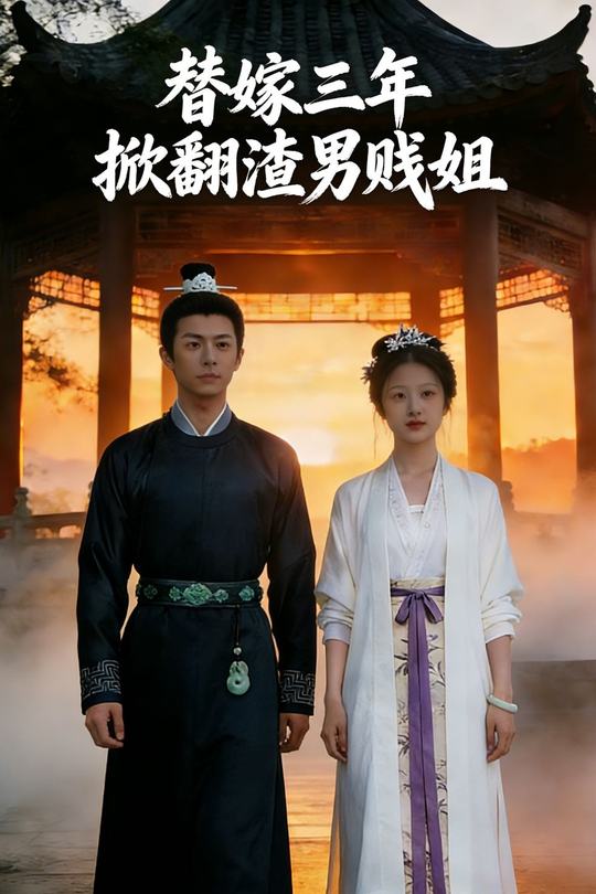 替嫁三年掀翻渣男贱姐封面