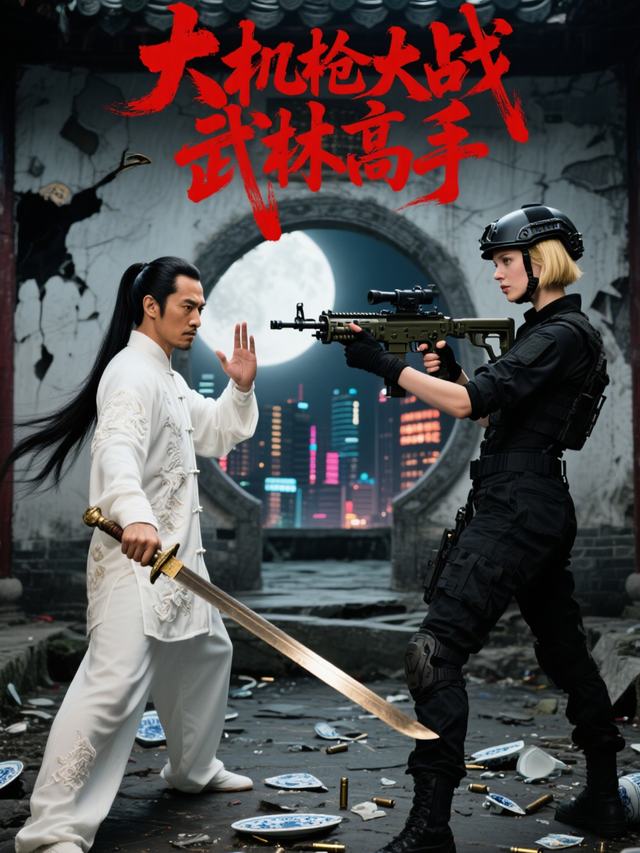 大机枪大战武林高手封面