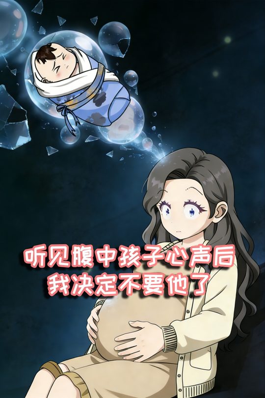 听见腹中孩子心声后我决定不要他了封面