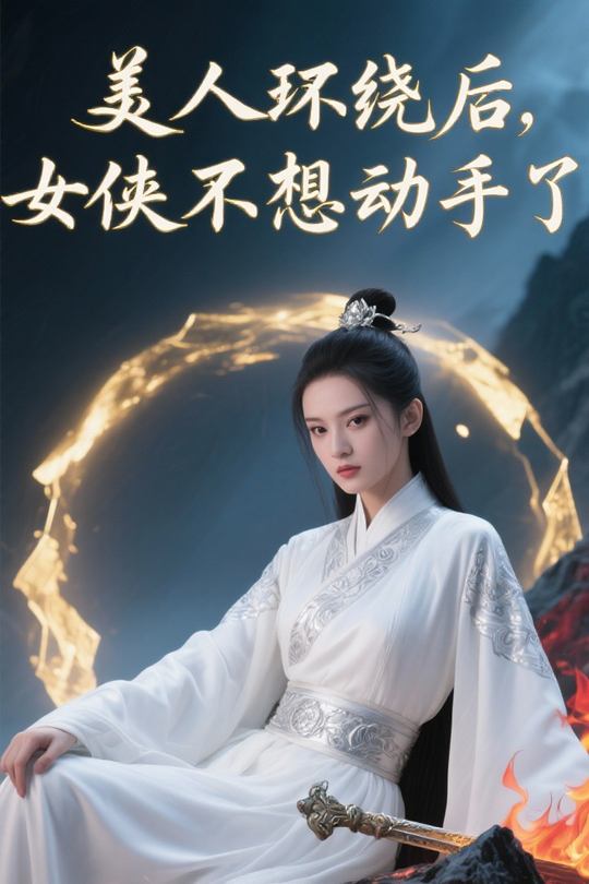 美人环绕后,女侠不想动手了封面