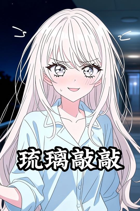 琉璃敲敲封面