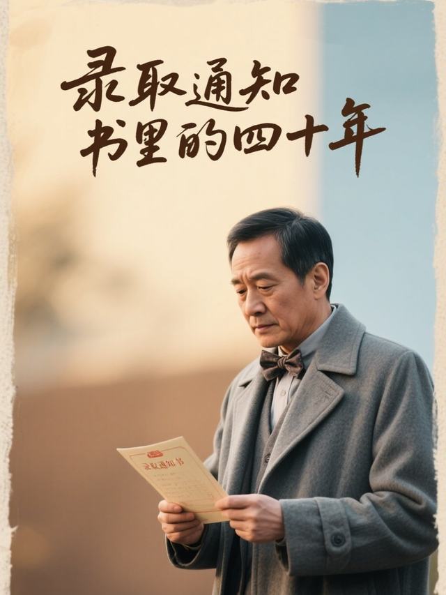 录取通知书里的四十年封面