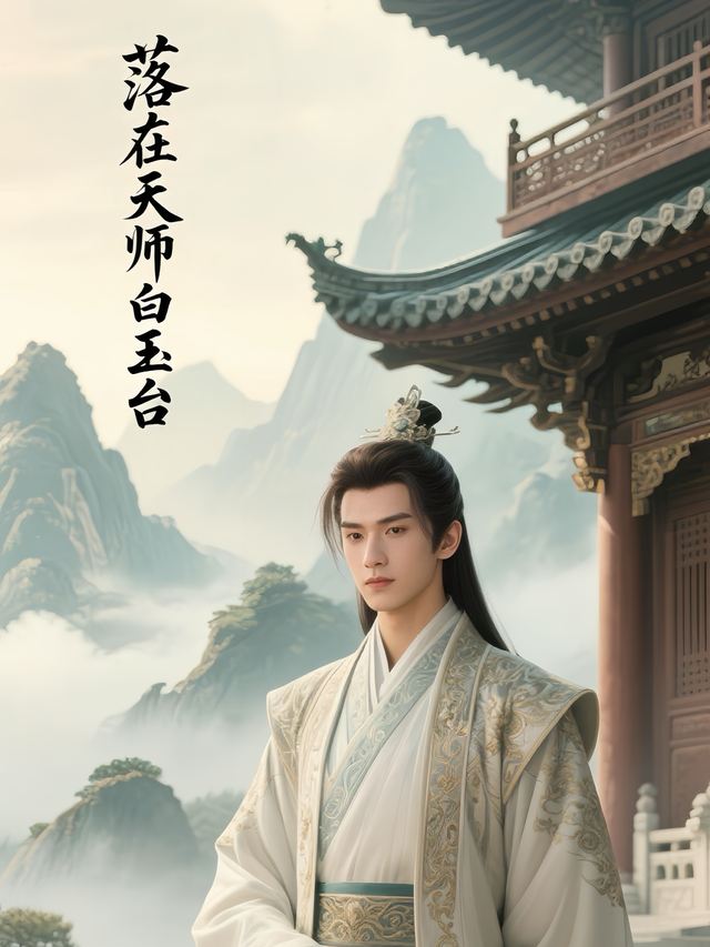 落在天师白玉台封面