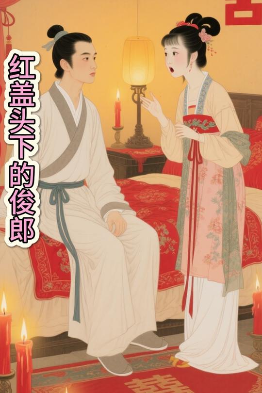 红盖头下的俊郎封面