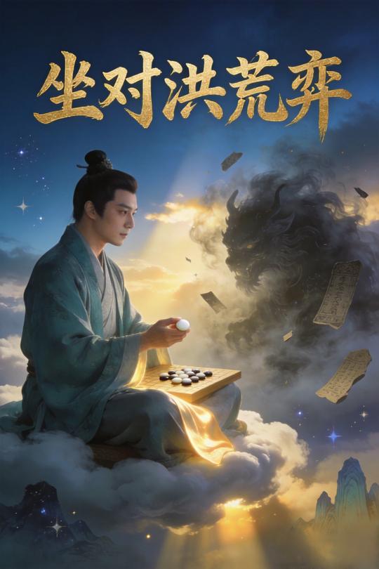坐对洪荒弈封面