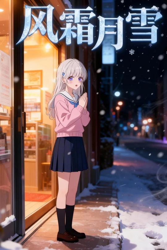 风霜月雪封面