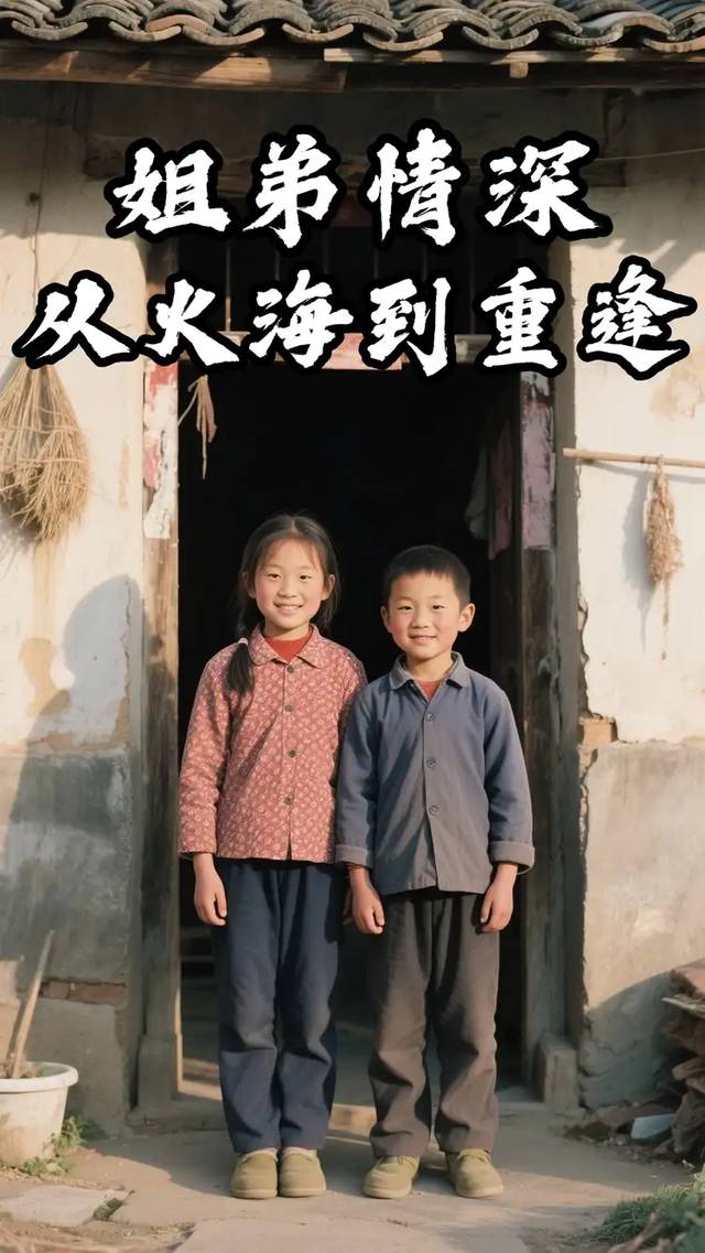 姐弟情深从火海到重逢封面