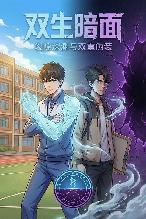 双生暗面:裂隙深渊与双重伪装封面