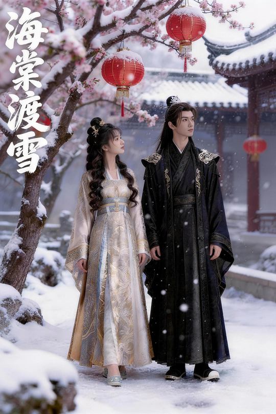海棠渡雪封面