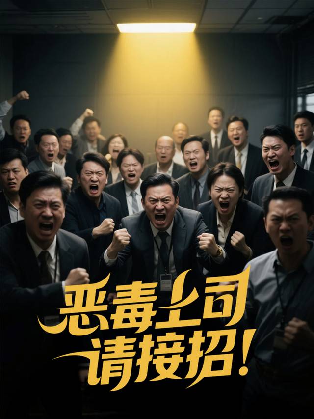 恶毒上司,请接招!封面
