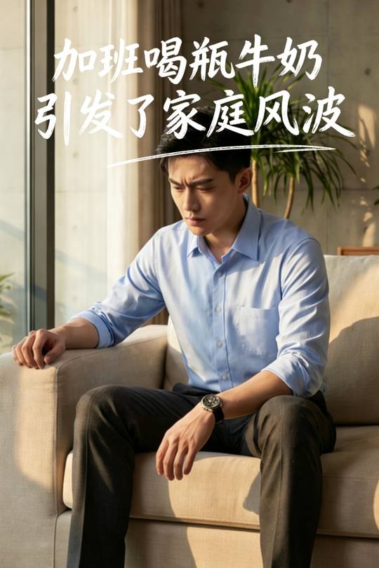 加班喝瓶牛奶引发了家庭风波封面