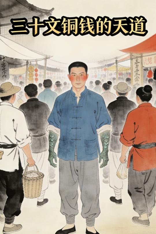 三十文铜钱的天道封面