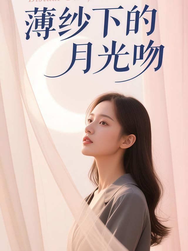 薄纱下的月光吻封面