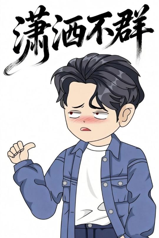 潇洒不群封面