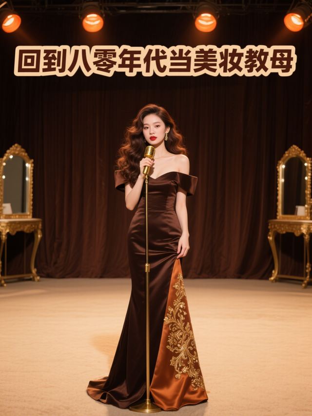 回到八零年代当美妆教母封面