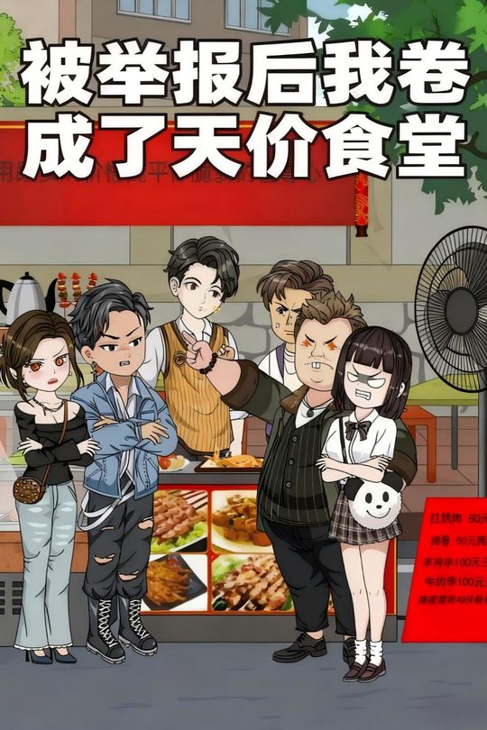 被举报后我卷成了天价食堂封面