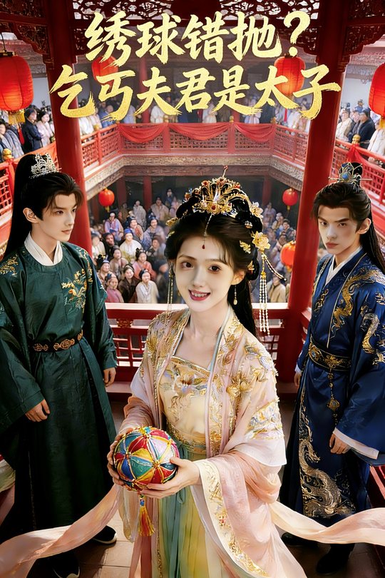 绣球错抛,乞丐夫君是太子封面