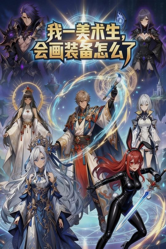 我一美术生,会画装备怎么了封面